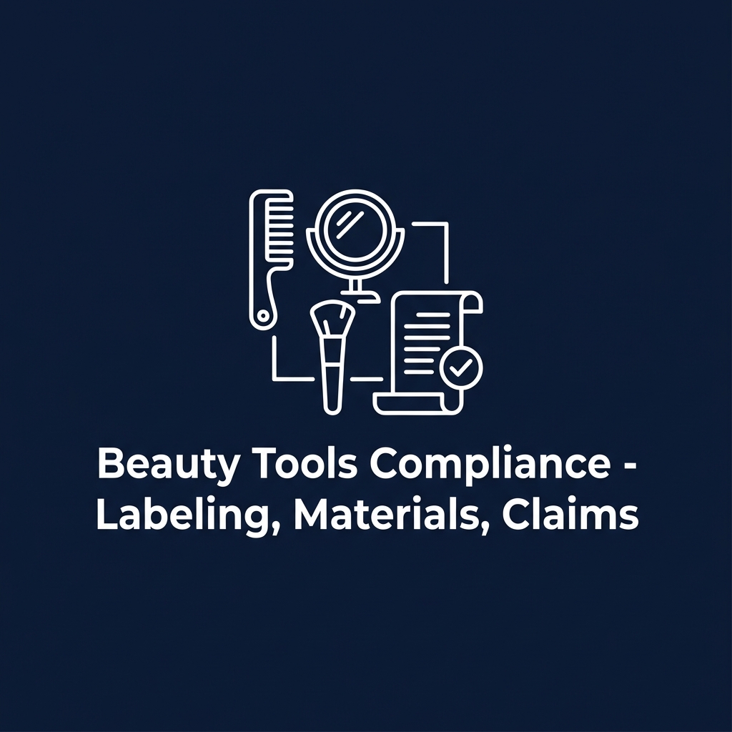 Beauty Tools Compliance Checklist: Labeling, Materials, Claims, and Packaging