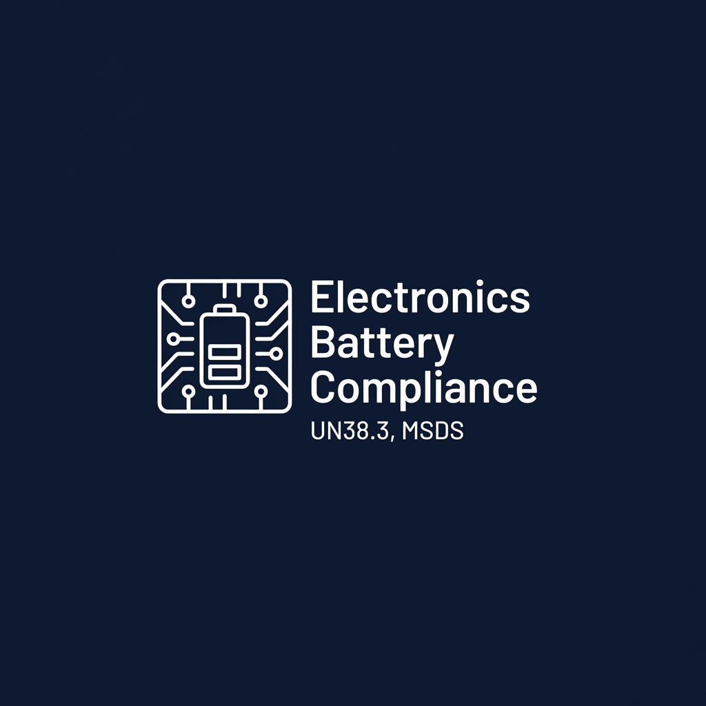 Electronics Sourcing: Battery Compliance (UN38.3, MSDS) Without Getting Stuck at Customs