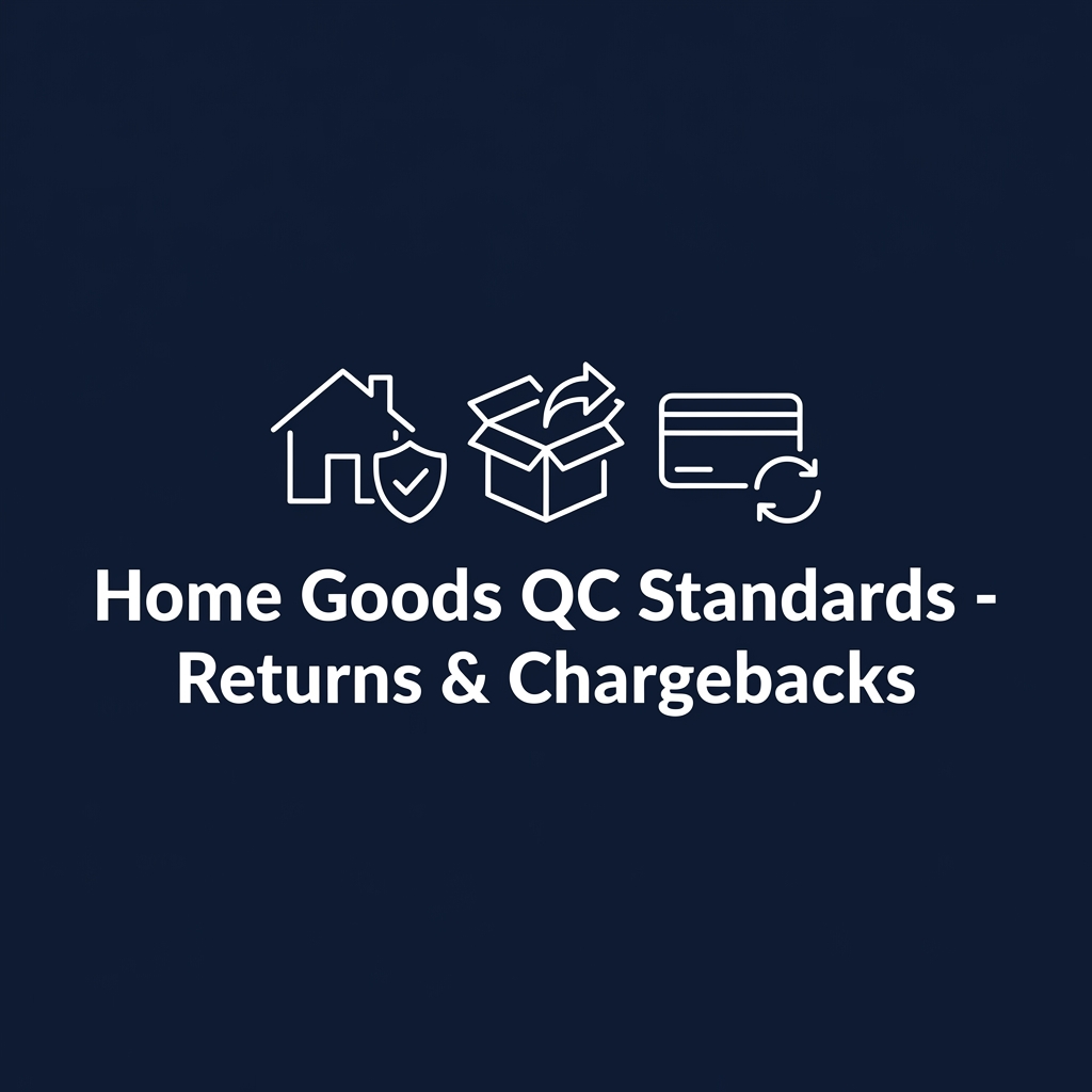 Home Goods QC Standards That Prevent Returns and Chargebacks