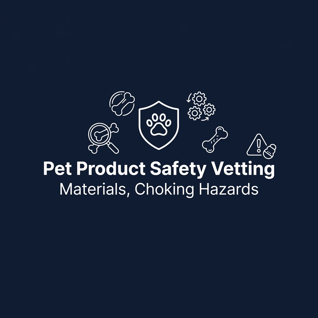Pet Product Safety Vetting: Materials, Choking Hazards, and Durability Tests